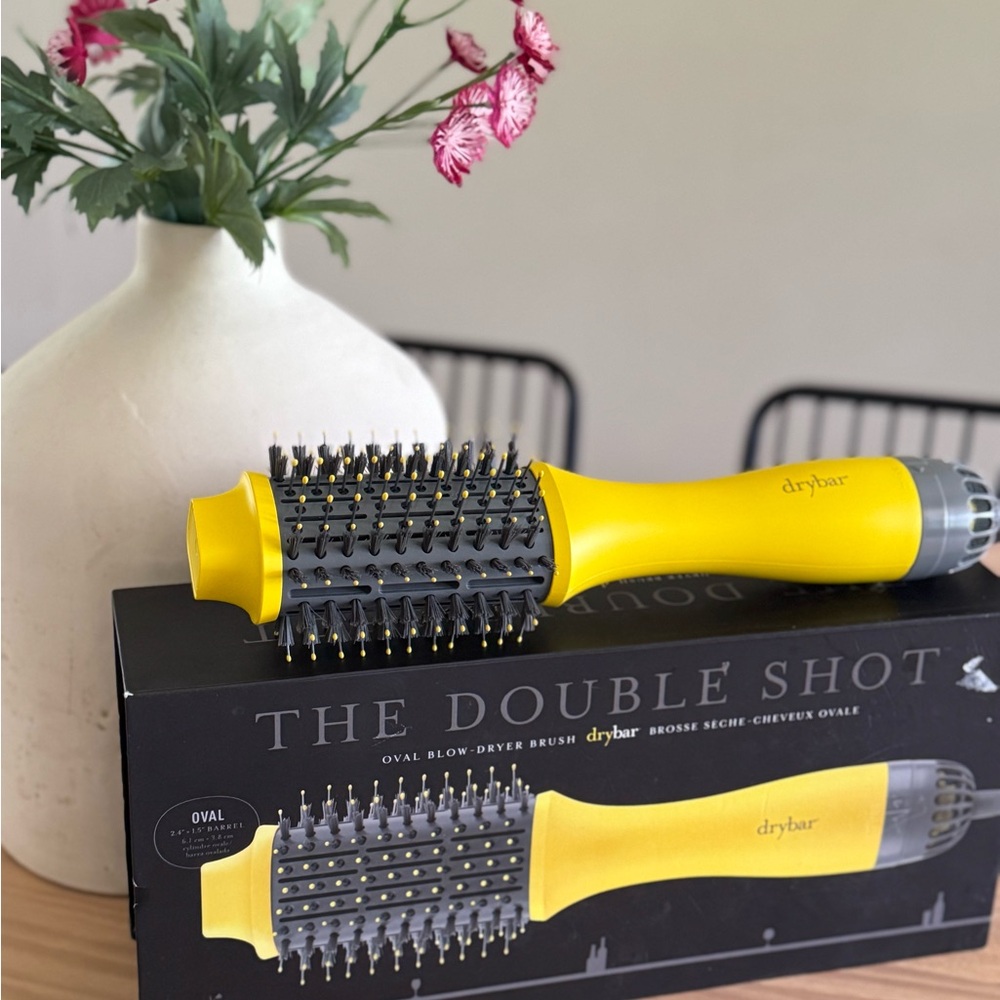 Drybar Yellow Oval Blow-Dryer Brush